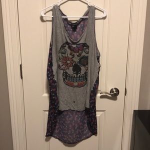 Torrid Skull Hi-Low Shirt